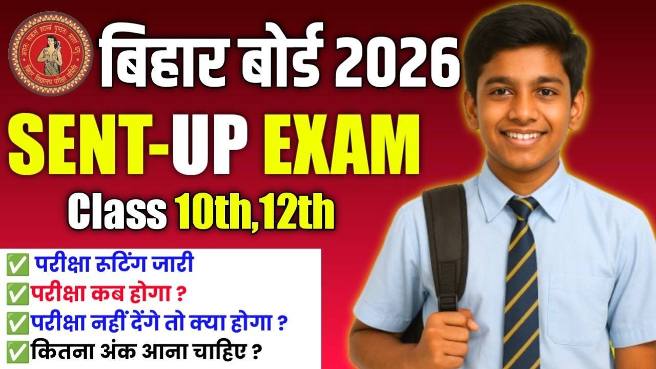 Bihar Board Sent Up Exam 2026 Routine Released