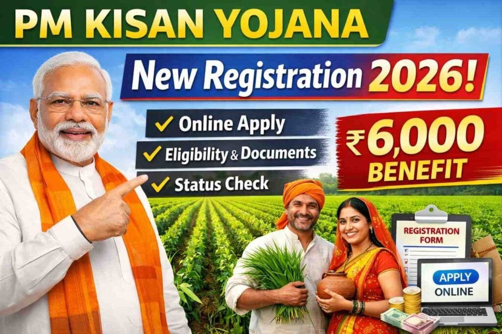 PM Kisan New Registration 2026