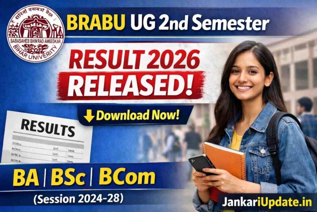 BRABU UG 2nd Semester Result 2026 Released