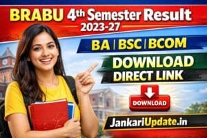 BRABU 4th Semester Result 2023-27