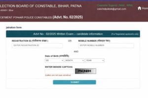 Bihar Police Driver PET Admit Card 2026