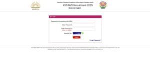 KVS NVS Result 2026