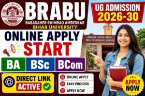 BRABU UG Admission 2026-30 Online Apply