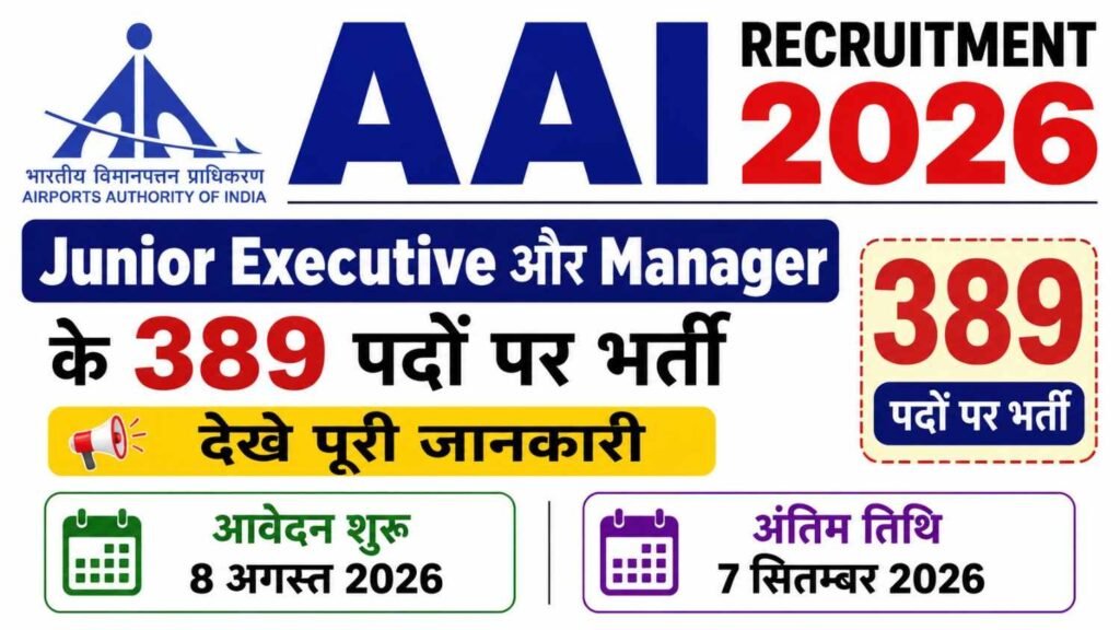 AAI Recruitment 2026 Apply Online