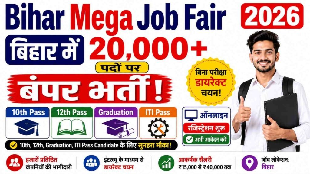Bihar Mega Job Fair 2026