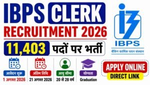 IBPS Clerk Recruitment 2026
